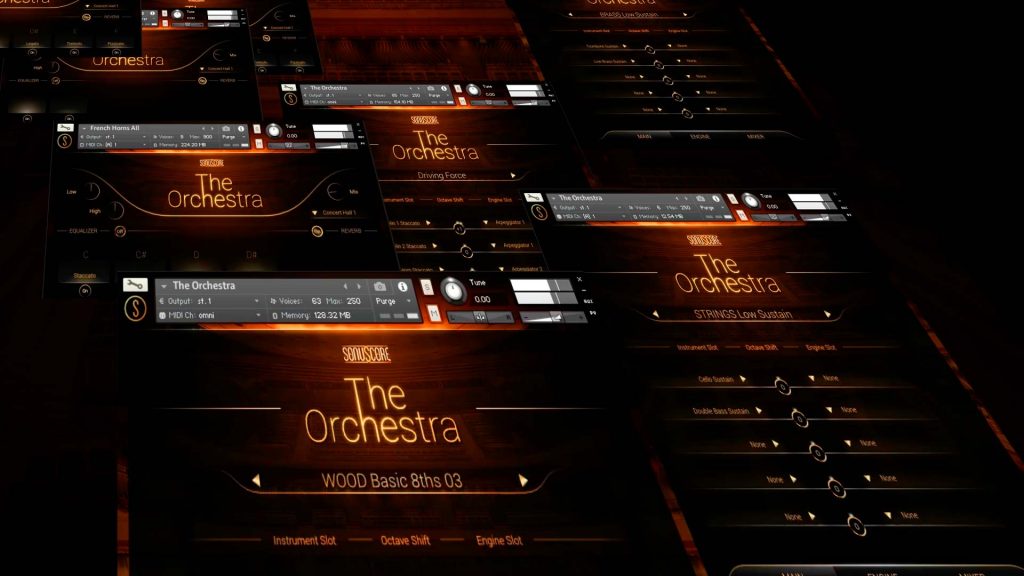 ENSEMBLE-MULTI PATCHES in the orchestra library