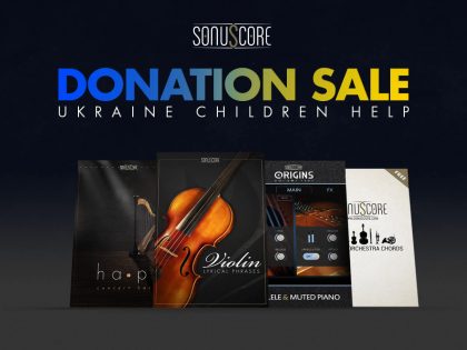 Sonuscore Donation Sale – Help the Children in Ukraine