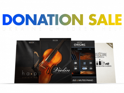 Sonuscore Donation Sale – Help the Children in Ukraine